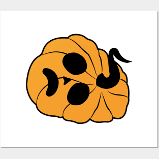 halloween pumpkin funny No.11 Posters and Art